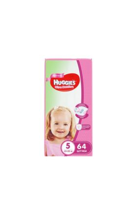 Diapers "Huggies Ultra Comfort" N5 12-22kg 64pcs