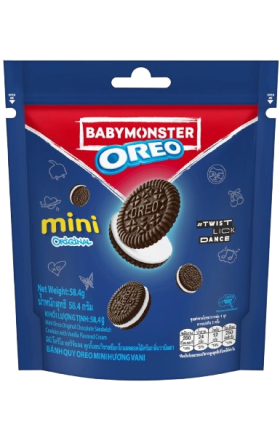 Mini cookies "Oreo" original 58.4g