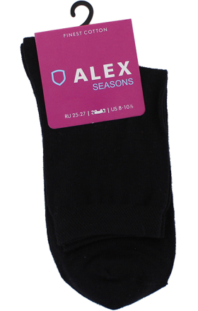 Socks "Alex" Seasons Black, 39-41