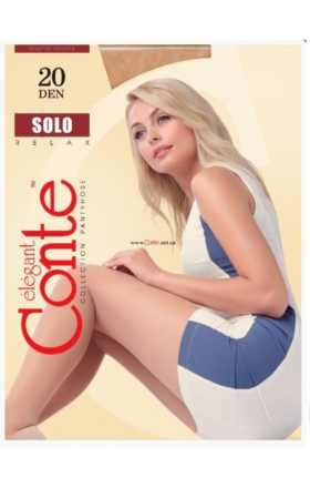 Pantyhose Conte Solo 20den Grafite 2