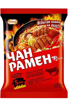 Լապշա «Доширак Чан Рамен» 120գ Տավար