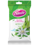 Խոնավ անձեռոցիկներ «Smile» 15հատ
