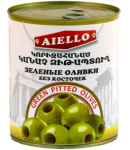 Ձիթապտուղ կանաչ «Այելլո» առանց կորիզ 850գր
