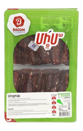 Սուջուխ կտրատած «Բեկոն» 85գ