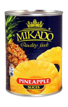 Pineapple slices "Mikado" 565g
