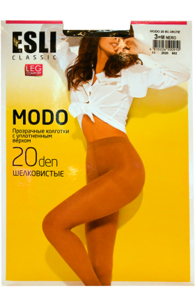 Колготки "Modo" 20den nero 3 Esli
