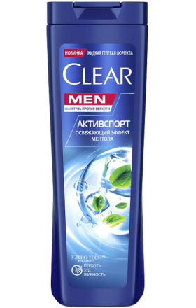 Շամպուն «Clear Activsport» 380մլ