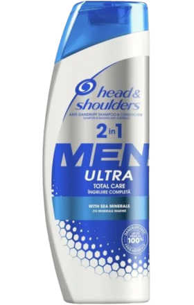 Шампунь муж. H&S Ul. tot.care 2in1 360мл