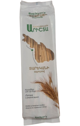 Արիշտա «Բազիկյանների» տարեկանի ալյուրով 400գ