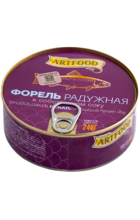 Իշխան սեփական հյութում «Արտֆուդ» 240գ