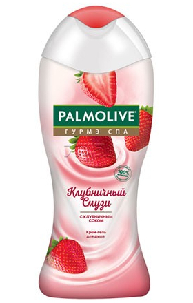 Гель д/душа Palmolive 250мл спа клубничный смузи Турция