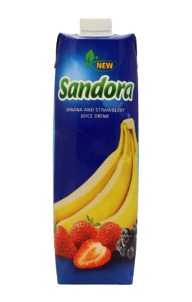 Հյութ «Sandora»
Բանան, ելակ, սև արոս 0,95լ