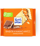 Шоколадная плитка с вафлей "Ritter Sport" 100г