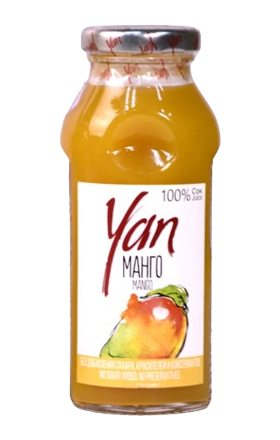 Հյութ «Յան» 250մլ մանգո