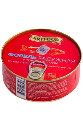 Իշխան տոմատի սոուսում «Արտֆուդ» 240գ  	