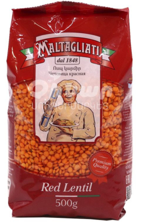 Чечевица красная "Maltagliati" 500г