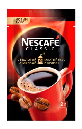 Instant coffee "Nescafe" Classic 2g