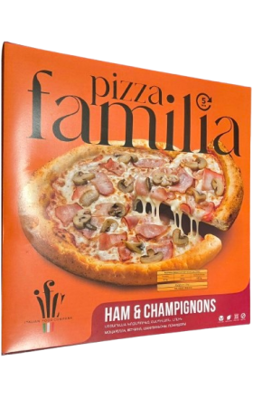 Пицца с ветчиной и грибами «Italian Food», 335 г