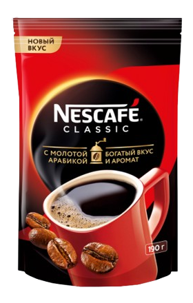 Սուրճ լուծվող «Nescafe» դասական 190գր