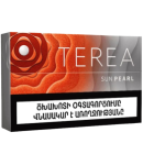 Heated tobacco sticks "TEREA" SUN PEARL with capsules 

