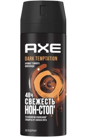 Дезодорант спрей Axe dark temptation for men 150мл
