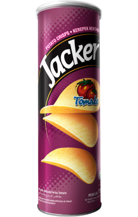 Jacker potato chips with tomato flavor 100g