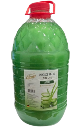 Հեղուկ օճառ «Glanz», ալոե, 5լ