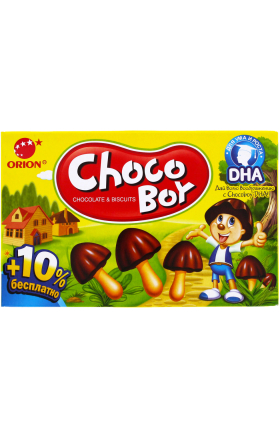 Թխվածքաբլիթ շոկոլադով «Chocoboy» 100գ