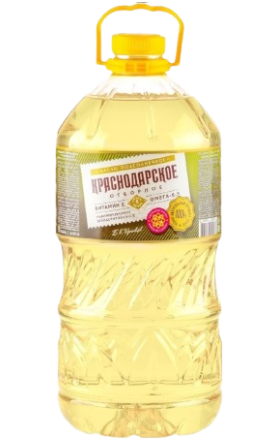 Масло подсолнечное "Краснoдарское" 5л.