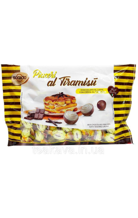 Конфеты Piaceri бисквитные молочный шоколад кг