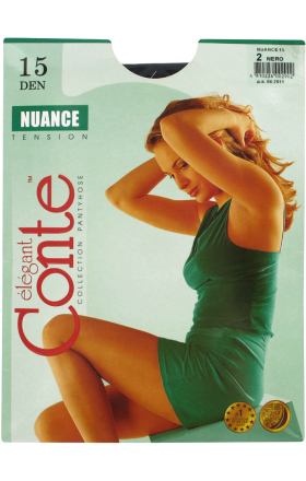 Զուգագուլպա «Conte Elegant Nuance 15 Den N2» Սև