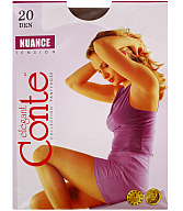 Զուգագուլպա «Conte Elegant Nuance 20 Den N2» Բրոնզագույն