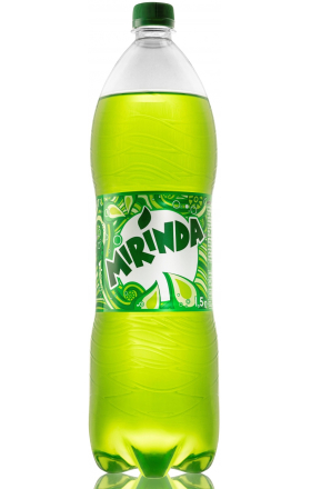 Refreshing carbonated drink "Mirinda" 1.5l Apple 