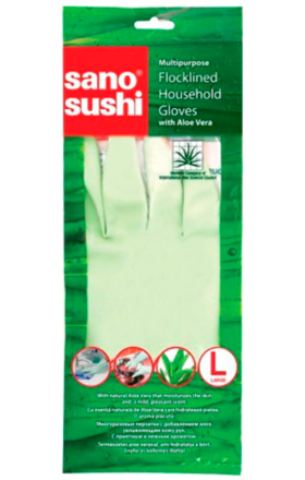 Резиновые перчатки "Сано" Л