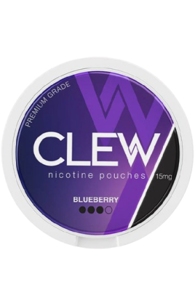 Никотиновые пакеты "Clew" – со вкусом черники, 15мг