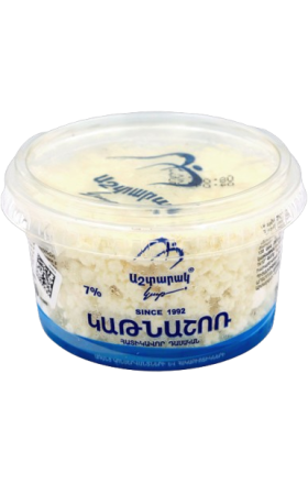 Cottage cheese "Ashtarak kat" grainy 7% 160g