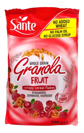 Granola "Sante" fruits 350g