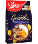 Granola "Sante" Gold, chocolate and orange 300g
