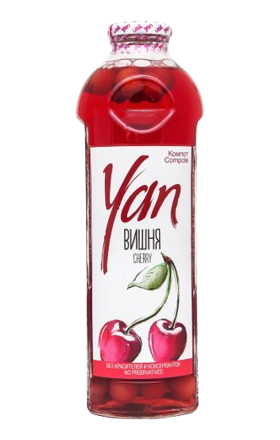 Կոմպոտ «Յան» 930մլ Բալ 