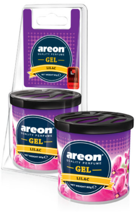 Ароматизатор для машин "Areon" Gel Lilac 80г