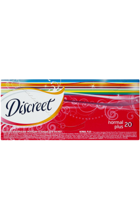 Ежедневные прокладки "Discreet Normal+Plus" 20шт 