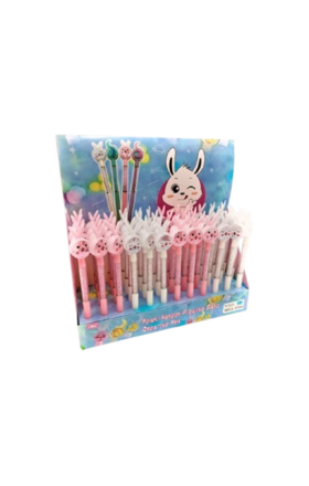 Ручка кролик с камнями Г-16