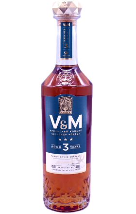 Коньяк V&M 3г 0.5л
