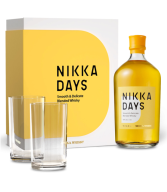 Whiskey Nikka Days Coffret +2 glasses in a 0.7l box