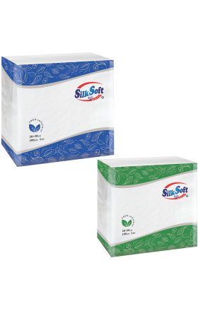 Салфетки "Silk Soft" 28x28 100шт 0115
