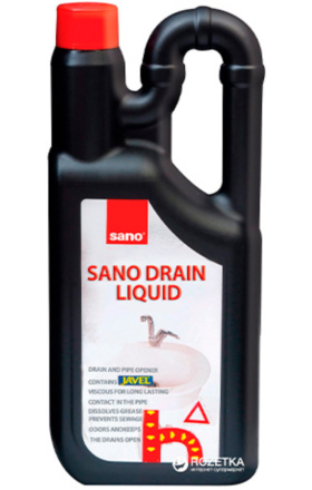 Խողովակներ մաքրող հեղուկ «Սանո» 1լ