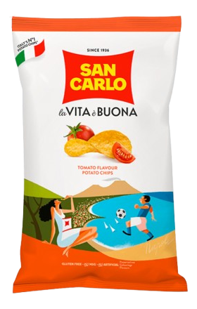 Չիպս «San Carloo» լոլիկ 150գ