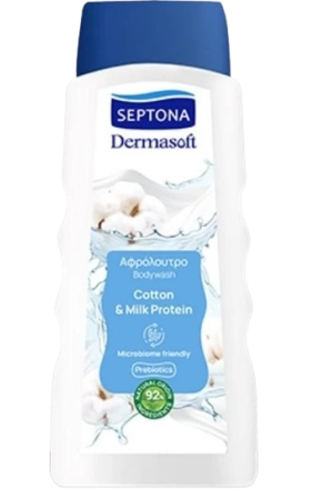 Լոգանքի գել «Septona»,  բամբակի և կաթի պռոտեին 400մլ