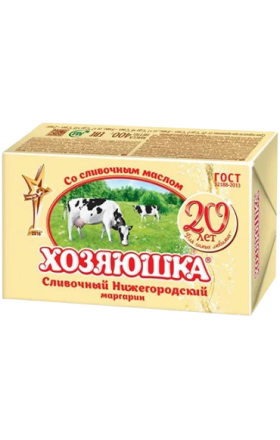 Մարգարին «Хозяюшка» 400գ յուղայնությունը՝ 60%