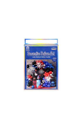 Набор декоративных воздушных шаров 120шт.